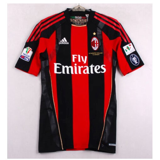 Tailandia Camiseta AC Milan Primera equipo Retro 2010 2011